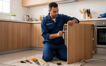 معلم تركيب مطابخ