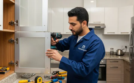 معلم تركيب مطابخ بالجبيل